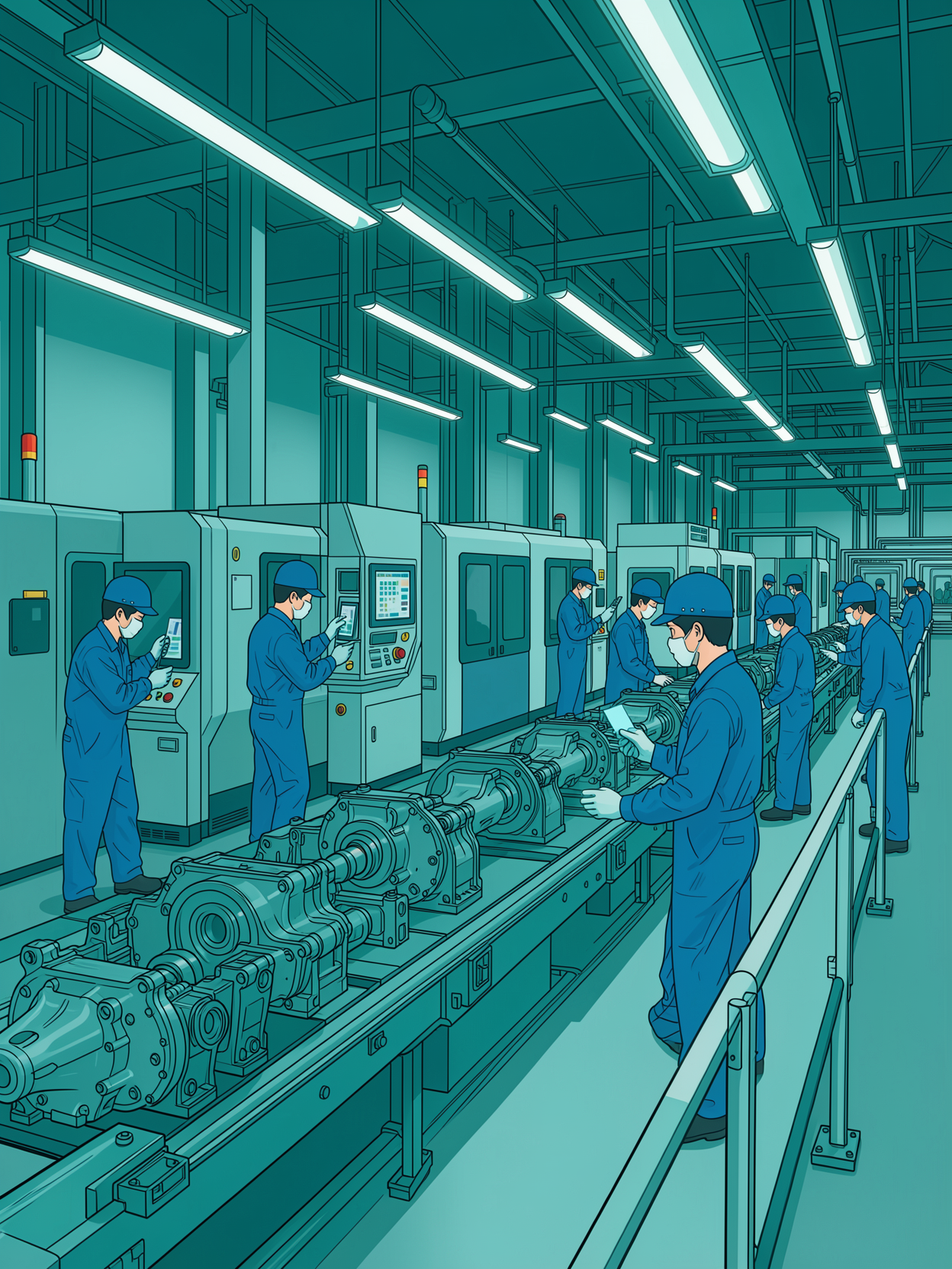 Stabilimento automotive